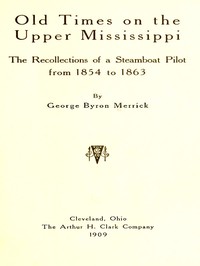 Cover of Old Times on the Upper Mississippi