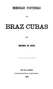 Cover of Memorias Posthumas de Braz Cubas
